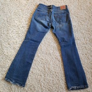 Worn Levis 518